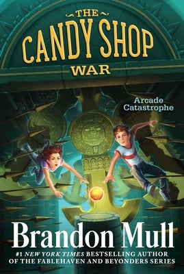 Paperback of Arcade Catastrophe by Aladdin Paperbacks showing colorful cover art with arcade game imagery.