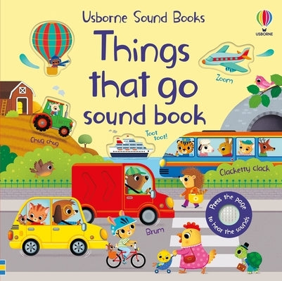 Things That Go Sound Book Board Book Usborne Books