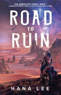 Paperback of "Road to Ruin" by S&s/Saga Press featuring a dark, dramatic cover with cityscape and moody artwork.