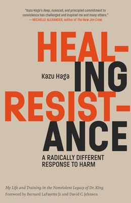 Paperback of Healing Resistance by Parallax Press featuring a peaceful cover with abstract artwork and calm color tones.