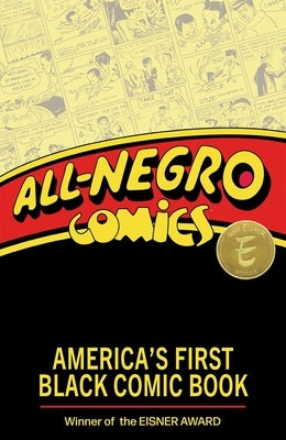 Paperback of All-Negro Comics: America's First Black Comic Book by Image Comics, featuring colorful vintage comic cover art.
