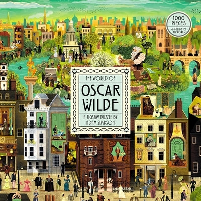 The World of Oscar Wilde 1000 Piece Puzzle: A Jigsaw by Adam Simpson Other Laurence King