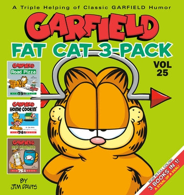 Garfield Fat Cat 3-Pack paperback books by Random House Worlds featuring colorful comic cover art with Garfield character illustrations