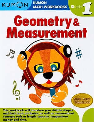 Kumon Grade 1 Geometry and Measurement Paperback Kumon Publishing North America