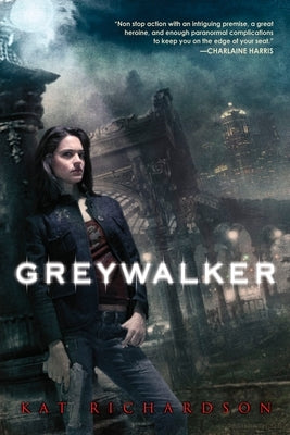 Greywalker paperback book by Berkley/Nal featuring a dark, mysterious cover with shadowy figures and urban night scenes.