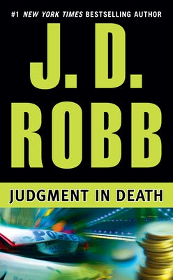Mass market paperback of Judgment in Death by Berkley Books, featuring a dark, suspenseful cover design.