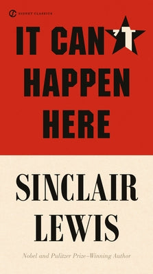 Mass market paperbound copy of "It Can't Happen Here" by Signet Book, featuring the book's cover with title and author details.