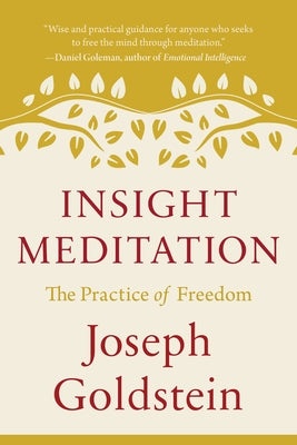 Insight Meditation: The Practice of Freedom Paperback Shambhala Publications Inc.