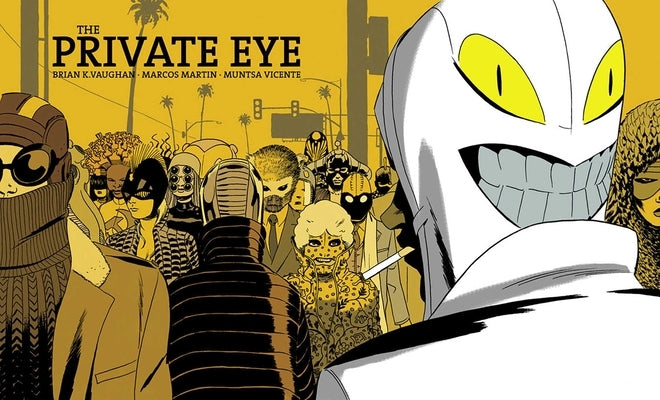 Paperback comic book titled The Private Eye by Image Comics, featuring a cover illustration with mysterious artwork.
