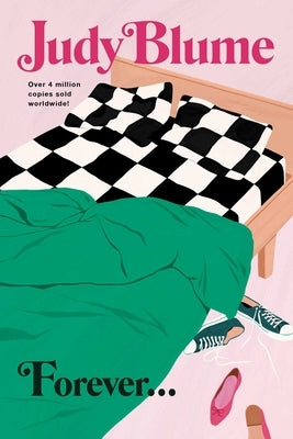 Paperback copy of "Forever..." by Atheneum Books for Young Readers, showing the book cover with title and author.