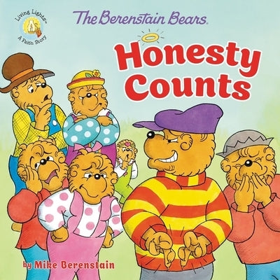 Paperback book titled "The Berenstain Bears Honesty Counts" by Zonderkidz, featuring colorful cover art with bear characters.