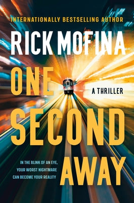 Paperback of "One Second Away" by Doubleday Canada, showing the book cover with title and author details.