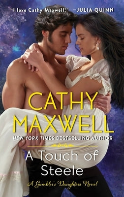 Mass market paperback of "A Touch of Steele" by Avon Books, featuring a colorful cover design with bold title text.