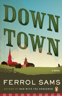 Paperback book titled Down Town by Penguin Books, featuring a colorful cover with urban cityscape artwork.