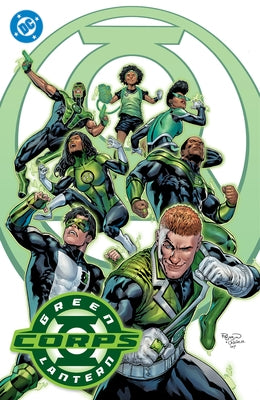 Green Lantern Corps Vol. 1 paperback comic book by DC Comics featuring Green Lantern characters on the cover.
