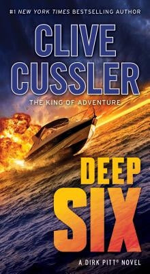 Cover of the Deep Six mass market paperback book by Pocket Books, featuring dark, mysterious artwork.