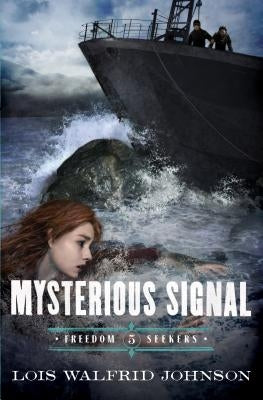 Paperback of Mysterious Signal Volume 5 by River North featuring a dark, intriguing cover with abstract designs and mysterious imagery.