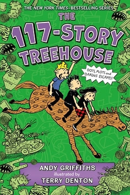 The 117-Story Treehouse: Dots, Plots & Daring Escapes! Paperback Square Fish