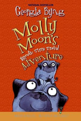 Paperback of Molly Moon's Hypnotic Time Travel Adventure by HarperCollins, showing the book cover with colorful illustrations.