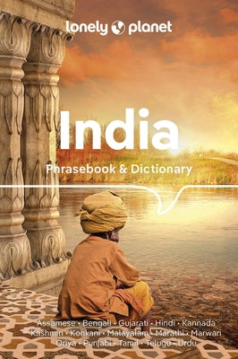 Paperback Lonely Planet India Phrasebook and Dictionary with travel phrases and language tips for navigating India.