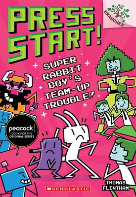 Super Rabbit Boy's Team-Up Trouble!: A Branches Book (Press Start! #10): Volume 10 Paperback Scholastic Inc.
