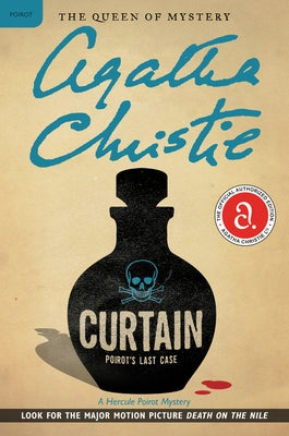 Paperback copy of "Poirot's Last Case," a Hercule Poirot mystery by William Morrow & Company, showing the front cover.