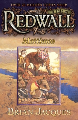 Paperback of Mattimeo: A Tale from Redwall by Firebird featuring a colorful illustrated cover with mice characters.