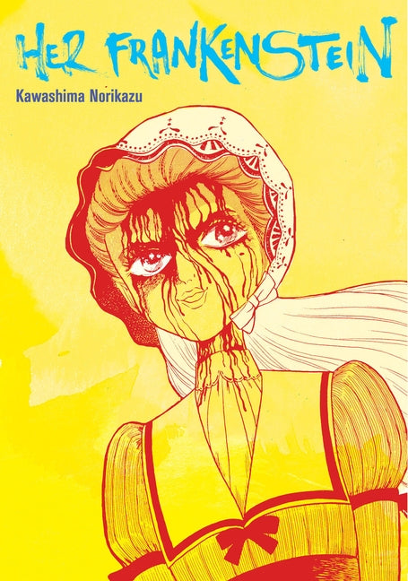 Paperback of Her Frankenstein by Living the Line featuring dark, gothic cover art with vintage horror illustrations.