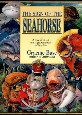 Paperback of The Sign of the Seahorse by Puffin Books, featuring a colorful cover illustration with seahorse and maritime theme.
