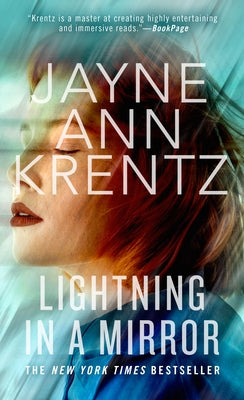 Mass market paperbound edition of "Lightning in a Mirror" by Berkley Books, featuring the book cover with lightning imagery.