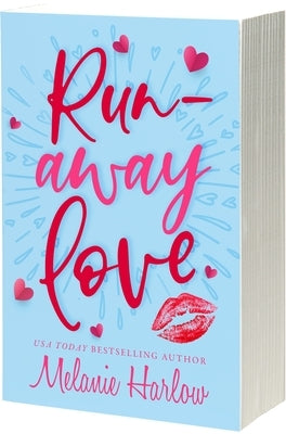 Paperback of "Runaway Love" by Entangled: Amara featuring a romantic novel cover with vibrant artwork and cityscape background.