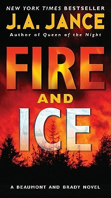 Fire and Ice mass market paperback book by Harper, showing the cover with fiery and icy imagery.