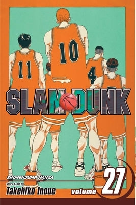 Paperback of Slam Dunk, Vol. 27 manga by Viz Media featuring dynamic cover art with basketball characters and action scenes.