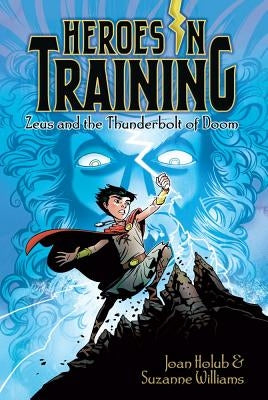 Paperback of Zeus and the Thunderbolt of Doom by Aladdin Paperbacks, showing the book cover with mythological artwork.