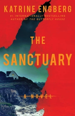 Paperback copy of The Sanctuary novel by Gallery/Scout Press, featuring a cover with abstract artwork and title text.