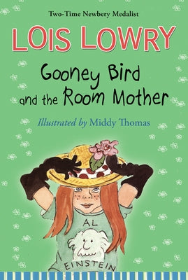 Cover of the paperback "Gooney Bird and the Room Mother" by Clarion Books, featuring colorful illustrations of a cheerful bird.