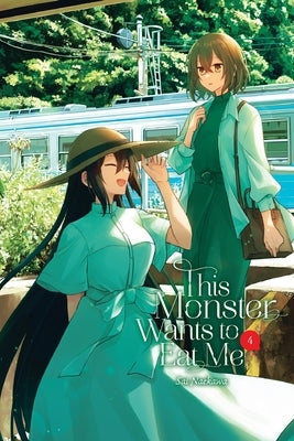 Paperback of This Monster Wants to Eat Me, Vol. 4 manga by Yen Press, featuring colorful cover art with monster characters.