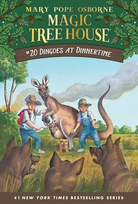Paperback of Dingoes at Dinnertime book by Random House Books for Young Readers, featuring colorful illustrations of dingoes at mealtime.