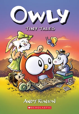 Paperback Tiny Tales: A Graphic Novel from Owly #5 by Graphix, featuring colorful illustrated pages from the comic book.