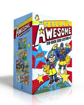 The Captain Awesome Ten-Book Cool-Lection #2 (Boxed Set): Captain Awesome vs. the Evil Babysitter; Gets a Hole-In-One; And the Easter Egg Bandit; Goes Paperback Little Simon
