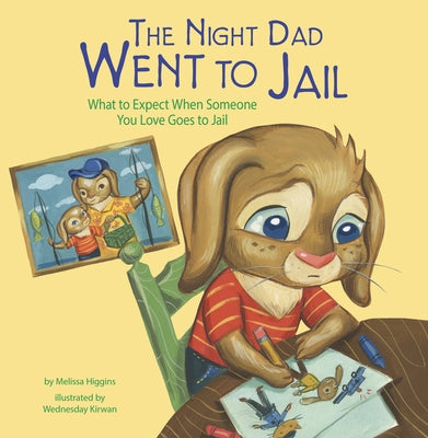 Paperback book titled "The Night Dad Went to Jail" by Picture Window Books, featuring a cover illustration related to the story.