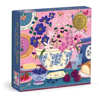 Joy Laforme Art of the Table 500 Piece Foil Puzzle Other Galison