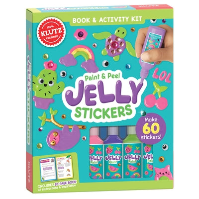 Paint & Peel Jelly Stickers Other Klutz