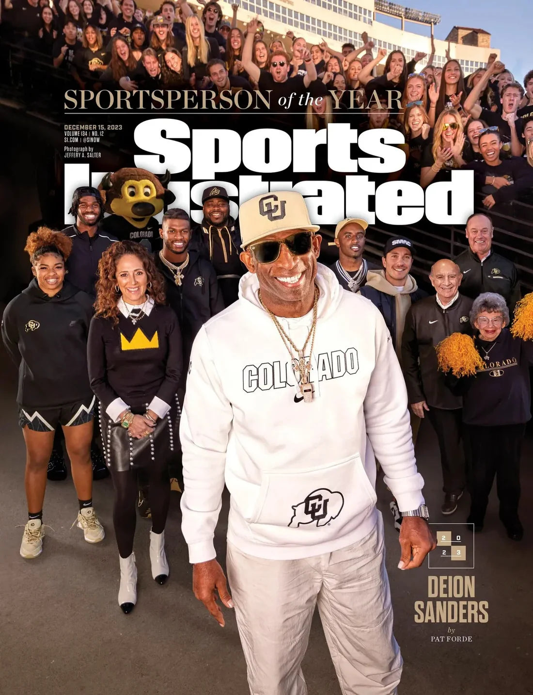 Sports Illustrated Magazine Single Issue Magazines Sports Illustrated Magazine Deion Sanders - SportsPerson of the Year