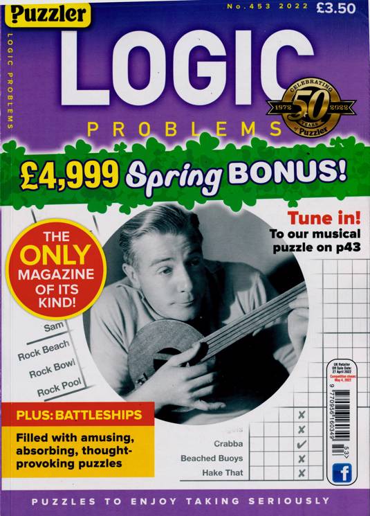 ORIGINAL Logic PROBLEMS MAGAZINE Sureshotbooks
