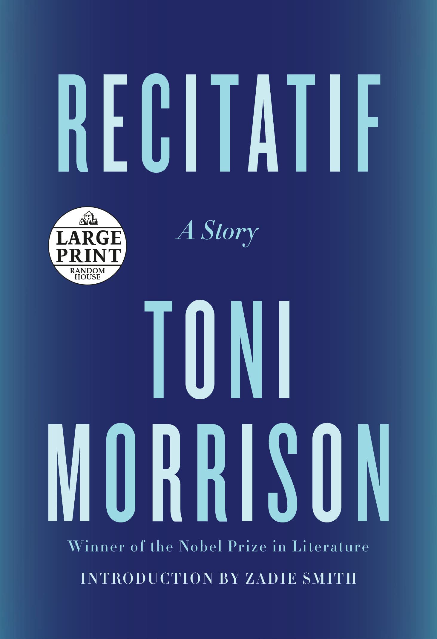 Recitatif: A Story SureShot Books Publishing LLC