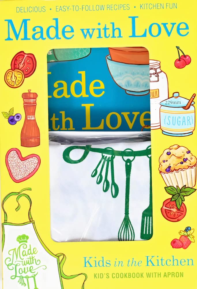 Made with Love: Kid's Cookbook with Apron SureShot Books Publishing LLC