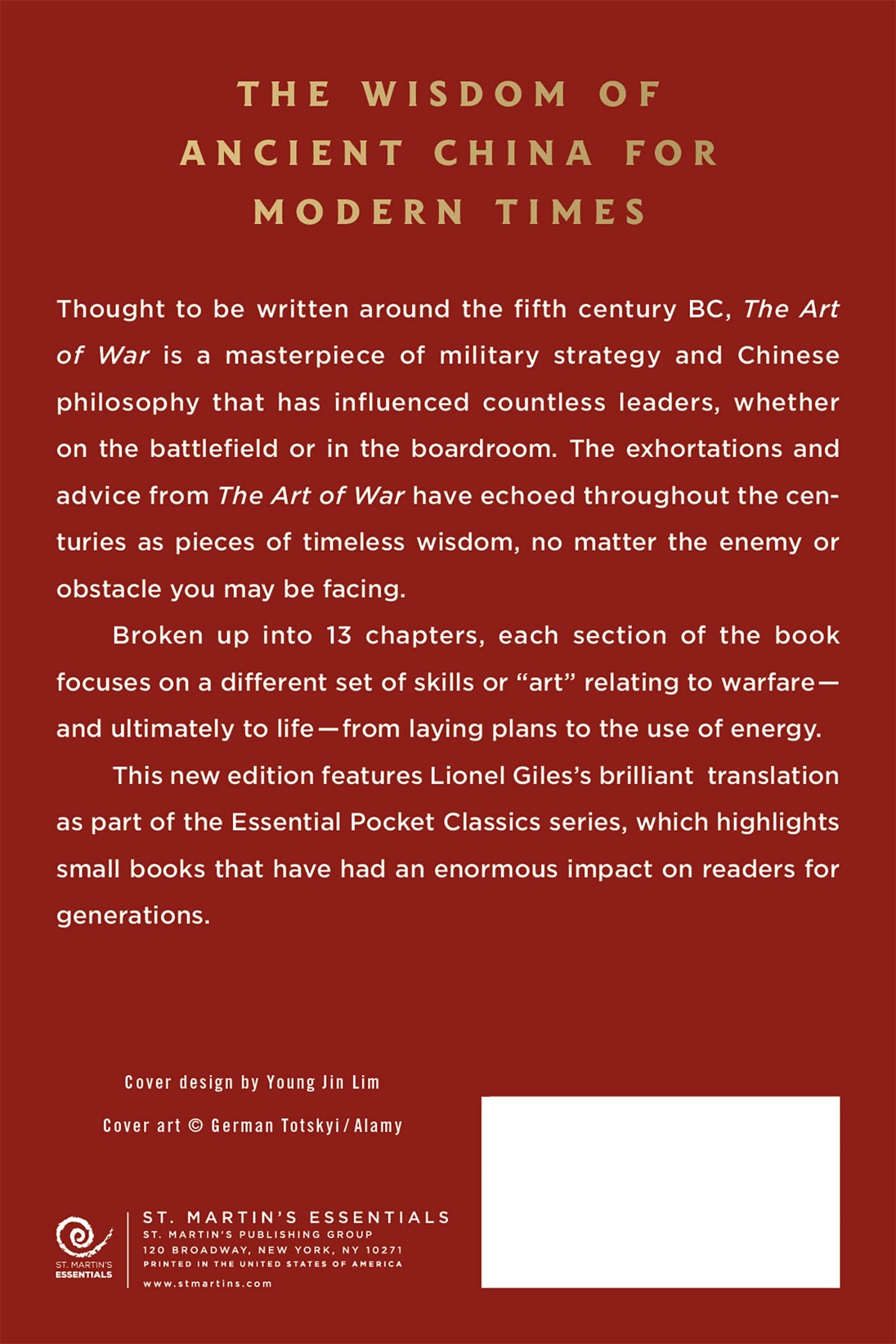 The Art of War: The Classic Guide to Strategy: Essential Pocket Classics Philosophy | Eastern SureShot Books Publishing LLC