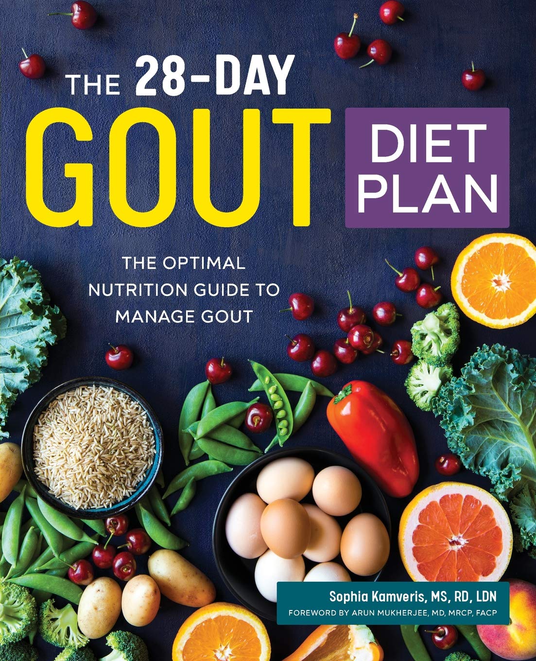 The 28-Day Gout Diet Plan: The Optimal Nutrition Guide to Manage Gout Health | Fitness & Dieting Sophia Kamveris MS RD LDN