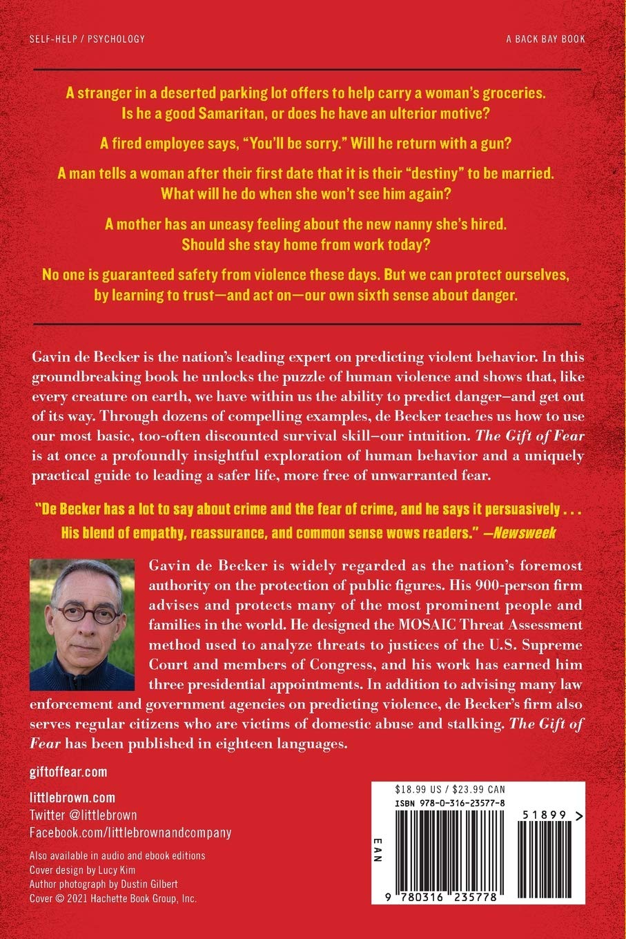 The Gift of Fear: Survival Signals That Protect Us from Violence SureShot Books Publishing LLC